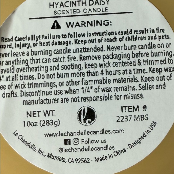 NEW CANDLE (select one) - Picture 6 of 10